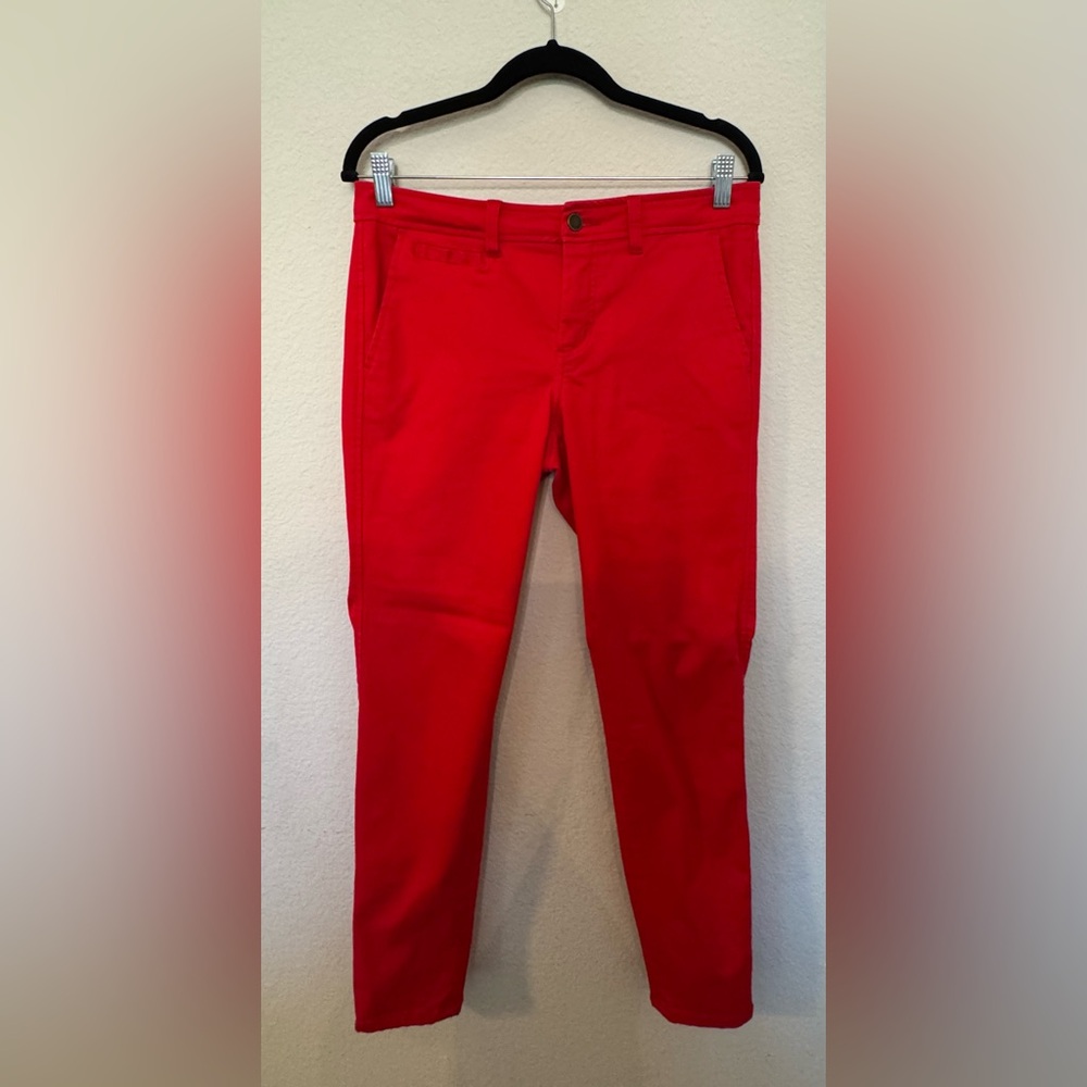 Market & Spruce Bold Red Chinos